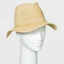 Promo 🎁 Women's Packable Essential Straw Panama Hat - A New Day™ Black 😍 -A New Day Sales 2022 unnamed file 2347