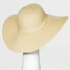 Outlet ⭐ Women's Packable Essential Straw Floppy Hat - A New Day™ Natural ✔️ -A New Day Sales 2022 unnamed file 2349
