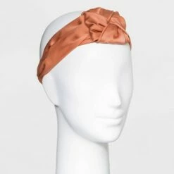 Wholesale ⌛ Textured Satin Knot Headband - A New Day™ Orange 👍 -A New Day Sales 2022 unnamed file 2367