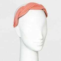 Outlet 😍 Flat Twist Headband - A New Day™ Coral Orange 🔥 -A New Day Sales 2022 unnamed file 2371