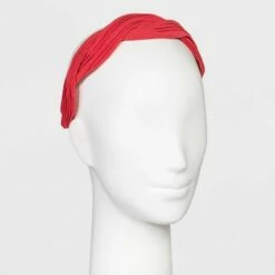 Outlet 😍 Flat Twist Headband - A New Day™ Coral Orange 🔥 -A New Day Sales 2022 unnamed file 2372