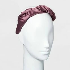 Flash Sale 👍 Satin Puff Scrunch Headband - A New Day™ Tan ✨ -A New Day Sales 2022 unnamed file 2401