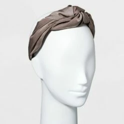 Wholesale 😀 Satin Puffy Knot Headband - A New Day™ Taupe 🔔 -A New Day Sales 2022 unnamed file 2405