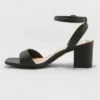 Best Sale 🔔 Women's Sonora 👠 Heels - A New Day™ Black ✨ -A New Day Sales 2022 unnamed file 2422