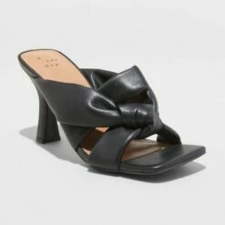 Best Sale 🔥 Women's Randi Slide 👠 Heels - A New Day™ Pink 💯 -A New Day Sales 2022 unnamed file 2440