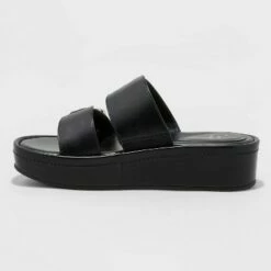 Flash Sale 👍 Women's Haisley Wedge 👠 Heels - A New Day™ Black 🧨