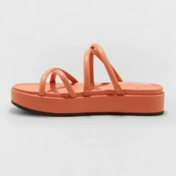 Budget ๐ Women's Dory Platform ๐ Heels - A New Dayโข Apricot Orange ๐