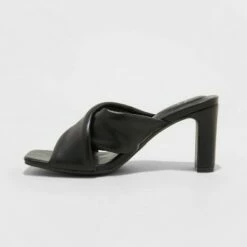 Top 10 😉 Women's Clementine Padded Crossband 👠 Heels - A New Day™ Black 🔥