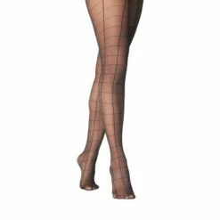 Best Sale 👍 Women's Windowpane Plaid Tights - A New Day Black ✨ -A New Day Sales 2022 unnamed file 2596
