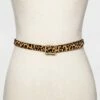 Flash Sale ✨ Women's Leopard Print Gold Square Buckle Belt - A New Day™ 🤩 -A New Day Sales 2022 unnamed file 260