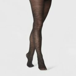Best reviews of 🤩 Women's Zebra Mesh Tights - A New Day™ Black 🤩 -A New Day Sales 2022 unnamed file 2683
