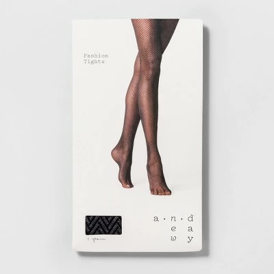 Best Pirce 🥰 Women's Clean Herringbone Tights - A New Day Black ❤️ 3 Best Pirce 🥰 Women's Clean Herringbone Tights - A New Day Black ❤️