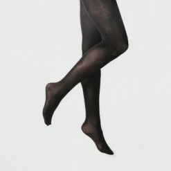 Budget ❤️ Women's 2pk 50D Opaque Tights - A New Day™ Black 😀 -A New Day Sales 2022 unnamed file 2800
