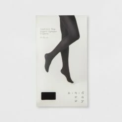Best deal ⭐ Women's 80D Super Opaque Control Top Tights - A New Day Black 😉