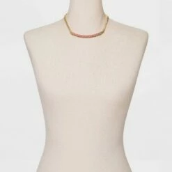 Best Pirce 🤩 Snake Chain Necklace - A New Day™ Black 🎉