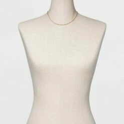 Top 10 🔔 14K Gold Plated Cubic Zirconia Curb Chain Necklace - A New Day™ 🔔