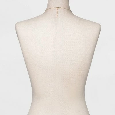 Best reviews of ⭐ 14K Gold Plated Cubic Zirconia Herringbone Bezel Chain Necklace - A New Day™ ✨ 4 Best reviews of ⭐ 14K Gold Plated Cubic Zirconia Herringbone Bezel Chain Necklace - A New Day™ ✨ - Image 2