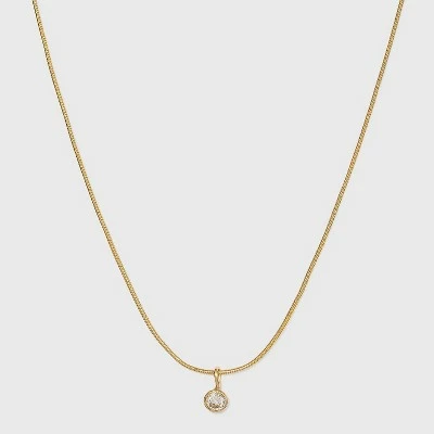 Best reviews of ⭐ 14K Gold Plated Cubic Zirconia Herringbone Bezel Chain Necklace - A New Day™ ✨ 6 Best reviews of ⭐ 14K Gold Plated Cubic Zirconia Herringbone Bezel Chain Necklace - A New Day™ ✨ - Image 4