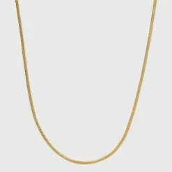 Top 10 🌟 14K Gold Plated Herringbone Chain Necklace - A New Day™ ⌛ -A New Day Sales 2022 unnamed file 2893