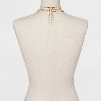 Discount ⌛ Round Flat Snake Chain Necklace - A New Day™ Gold 🤩 4 Discount ⌛ Round Flat Snake Chain Necklace - A New Day™ Gold 🤩 - Image 2