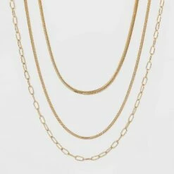 Discount ⌛ Round Flat Snake Chain Necklace - A New Day™ Gold 🤩 7 Discount ⌛ Round Flat Snake Chain Necklace - A New Day™ Gold 🤩 -A New Day Sales 2022 unnamed file 2899