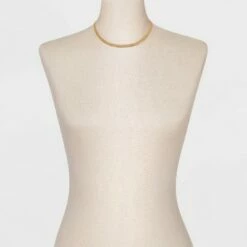 Hot Sale 🥰 Herringbone Chain Necklace - A New Day™ Gold ✨