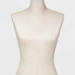 Outlet 🤩 Sterling Silver Cubic Zirconia Open Link Necklace - A New Day™ 🌟