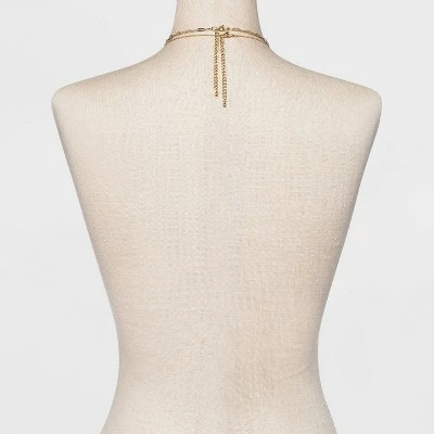 New ๐ฅ Multi Resin Beads Multi Strand Necklace Set 3pc - A New Day™ Gold ๐งจ 4 New ๐ฅ Multi Resin Beads Multi Strand Necklace Set 3pc - A New Day™ Gold ๐งจ - Image 2