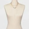 Outlet 🛒 Layered Link Chain Necklace - A New Day™ Gold ⌛ -A New Day Sales 2022 unnamed file 2936