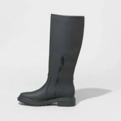 Cheap 🥰 Women's Judy Lug Soled Tall 🥾 Boots - A New Day™ Black ❤️