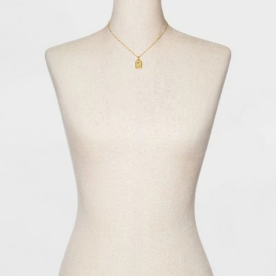 New ๐ Silver Plated Initial Tag Pendant Necklace - A New Dayโข Gold ๐ 4 New ๐ Silver Plated Initial Tag Pendant Necklace - A New Dayโข Gold ๐ - Image 2