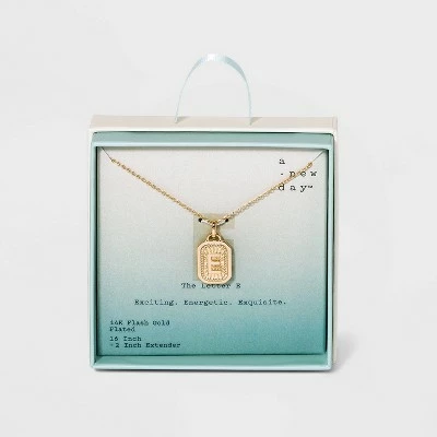 New ๐ Silver Plated Initial Tag Pendant Necklace - A New Dayโข Gold ๐ 12 New ๐ Silver Plated Initial Tag Pendant Necklace - A New Dayโข Gold ๐ - Image 10