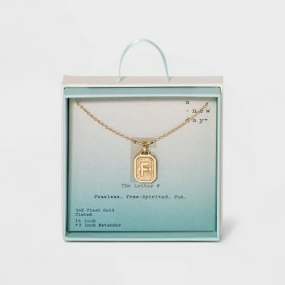 New ๐ Silver Plated Initial Tag Pendant Necklace - A New Dayโข Gold ๐ 13 New ๐ Silver Plated Initial Tag Pendant Necklace - A New Dayโข Gold ๐ - Image 11