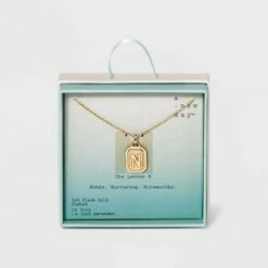 New ๐ Silver Plated Initial Tag Pendant Necklace - A New Dayโข Gold ๐ 51 New ๐ Silver Plated Initial Tag Pendant Necklace - A New Dayโข Gold ๐ -A New Day Sales 2022 unnamed file 2995