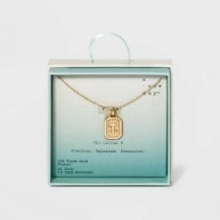New ๐ Silver Plated Initial Tag Pendant Necklace - A New Dayโข Gold ๐ 57 New ๐ Silver Plated Initial Tag Pendant Necklace - A New Dayโข Gold ๐ -A New Day Sales 2022 unnamed file 3001