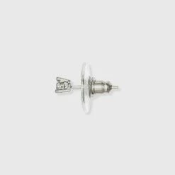 Top 10 🔔 Silver Plated Cubic Zirconia Initial Chain Pendant Necklace and Earring Set - A New Day™ 🎁 -A New Day Sales 2022 unnamed file 3054