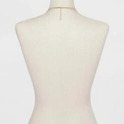 Cheapest 🧨 Silver Plated Layered Gold Necklace - A New Day™ Strawberry Quartz 🔥 -A New Day Sales 2022 unnamed file 3071