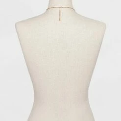 Outlet 🧨 Silver Plated Gold Dipped Link Chain Duo Necklace - A New Day™ Worn Gold 🛒 -A New Day Sales 2022 unnamed file 3100