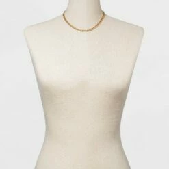 Best Sale 💯 Thin Curb Chain Necklace - A New Day™ Gold 🛒