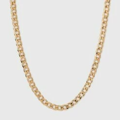 Best Sale 💯 Thin Curb Chain Necklace - A New Day™ Gold 🛒 -A New Day Sales 2022 unnamed file 3123