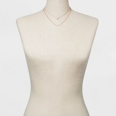 Cheap 🎁 Delicate Layered Necklace - A New Day™ Gold 💯 3 Cheap 🎁 Delicate Layered Necklace - A New Day™ Gold 💯