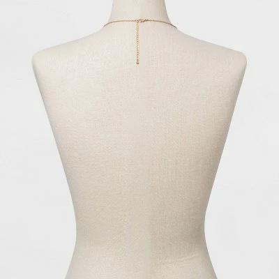 Cheapest ๐คฉ Solid Rectangle Statement Necklace - A New Day™ Gold ๐ 4 Cheapest ๐คฉ Solid Rectangle Statement Necklace - A New Day™ Gold ๐ - Image 2