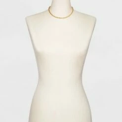 Discount 🔔 Gold Twisted Chain Necklace - A New Day™ Gold ❤️