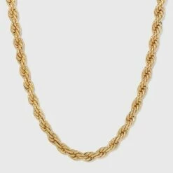 Discount 🔔 Gold Twisted Chain Necklace - A New Day™ Gold ❤️ -A New Day Sales 2022 unnamed file 3166