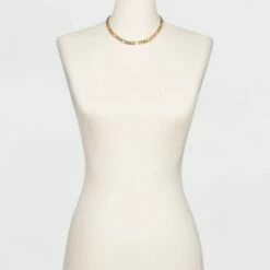 Best deal 😍 Gold Curb Chain Necklace - A New Day™ Gold 🧨