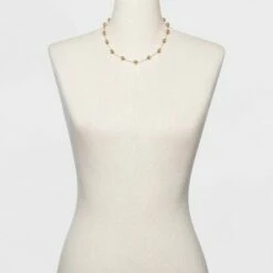 Cheapest 👏 Brass Beaded Necklace - A New Day™ Gold 🎉