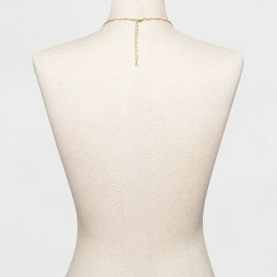 Wholesale π― Paper Clip Chain Short Necklace - A New Day™ Gold π 4 Wholesale π― Paper Clip Chain Short Necklace - A New Day™ Gold π - Image 2