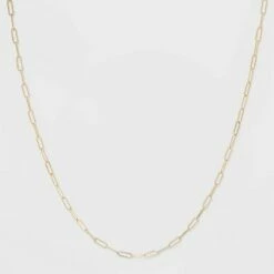 Wholesale π― Paper Clip Chain Short Necklace - A New Day™ Gold π 7 Wholesale π― Paper Clip Chain Short Necklace - A New Day™ Gold π -A New Day Sales 2022 unnamed file 3214