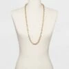 Cheapest 👍 Long Metal Chain Link Necklace - A New Day™ Gold 🔥