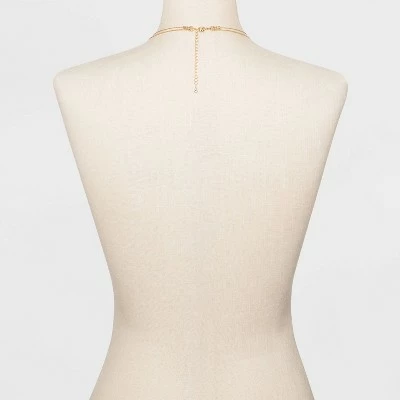 Best deal ๐ Filigree Disc with Glitter Layered Necklace - A New Day™ Gold ๐ 4 Best deal ๐ Filigree Disc with Glitter Layered Necklace - A New Day™ Gold ๐ - Image 2